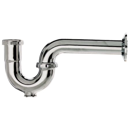 Keeney Mfg Keeney 1-1/2 in. D X 10-1/2 in. L Brass P-Trap 307CP